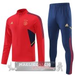 Ajax Insieme Completo Rosso Giacca 2022-23