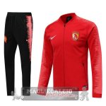Hengda Insieme Completo la Rosso Giacca 2019-20