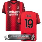 NO.19 Theo Tailandia Home Maglia Calcio AC Milan 2023-24