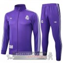 Set Completo Lunga Zip Giacca Real Madrid 2025 2026 I Purpureo