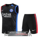 Formazione Senza Maniche Set Completo Paris Saint Germain 2023-24 Grigio Rosso Blu