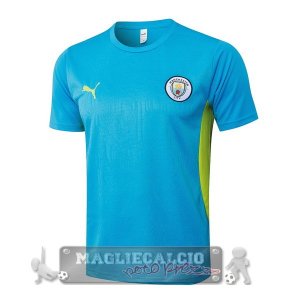 Maglia Formazione Manchester City 2024 2025 Blu