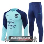 AC Milan Insieme Completo Blu Bambino Felpa Da Allenamento 2022-2023