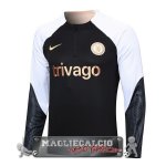 Chelsea Nero Bianco Felpa Da Allenamento 2023-24