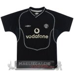 Away Maglia Calcio Manchester United Retro 2000-2002
