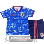 Japon Bambino Maglia Tutine Calcio speciale 2021 I blu