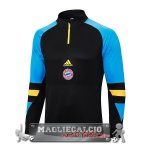 Bayern Monaco Nero Blu Giallo Felpa Da Allenamento 2023-24