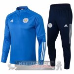 Leicester City Insieme Completo Blu Luce Giacca 2021-22