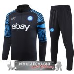 Napoli Insieme Complet Blu Navy Felpa Da Allenamento 2023-24