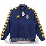 Giacca a vento Real Madrid 2025 2026 Blu Giallo
