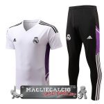 Real Madrid Completo Bambino Formazione 2022-23 Bianco Nero Purpureo