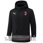 Chaqueta De Algodón AC Milan 2024 2025 I Nero