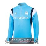 Felpa Da Allenamento Marsella 2023-24 Blu Luce Bianco
