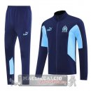 Set Completo Lunga Zip Giacca Marsella 2025 2026 Blu