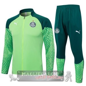 Set Completo Lunga Zip Giacca Palmeiras 2025 2026 I Verde