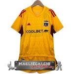 Colo Colo Set Completo Bambino Maglia Calcio Portiere 2023-24 Giallo