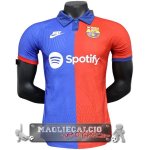 Thailandia Speciale Giocatori Maglia Calcio Barcelona 2023-24 Blu Rosso