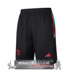 Manchester United Formazione Pantaloni 2023-24 Nero Rosso