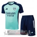 Set Completo Arsenal Maglia Formazione 2025 2026 Verde Blu Navy