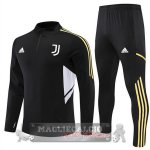 Juventus Insieme Completo Nero Giallo Bianco Giacca 2022-23