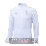 Lunga Zip Giacca Juventus 2025 2026 Bianco Rosa
