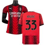 NO.33 Krunić Tailandia Home Giocatori Maglia Calcio AC Milan 2023-24