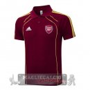 Arsenal Maglia POLO 2025 2026 Borgogna
