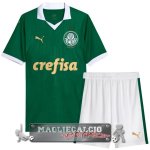 Palmeiras Set Completo Bambino Maglia Calcio Home 2024-25