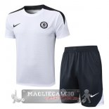 Set Completo Chelsea Maglia Formazione 2025 2026 Bianco Nero