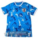 Thailandia Speciale Maglia Giappone 2026 Blu III Bianco