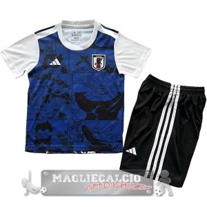 Speciale Set Completo Maglia Bambino Giappone 2026 Blu Bianco Nero