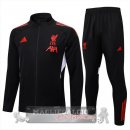 Set Completo Lunga Zip Giacca Bambino Liverpool 2025 2026