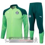 Set Completo Lunga Zip Giacca Palmeiras 2025 2026 I Verde