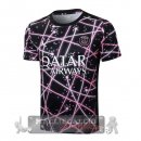 Maglia Formazione Paris Saint Germain 2025 2026 Nero Rosa