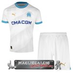 Olympique de Marseille Set Completo Bambino Maglia Calcio Home 2023-24