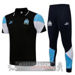 Manchester United blu navy Maglia Set Completo POLO 2021-22