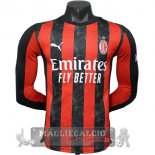 Home Giocatori Maglia Manga Larga AC Milan 2025 2026 Home Giocatori Maglia Manga Larga AC Milan 2025 2026