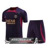 Paris Saint Germain Completo Bambino Formazione 2023-2024 Purpureo navy