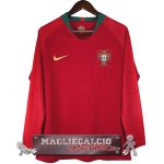 Home Maglia Calcio Manica lunga Portogallo Retro 2018