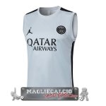 Formazione Senza Maniche Paris Saint Germain 2023-24 Grigio Luce