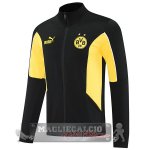 Lunga Zip Giacca Borussia Dortmund 2025 2026 Nero Giallo