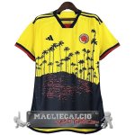 Thailandia Speciale Maglia Calcio Columbia 2023 Giallo