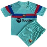 Concetto Maglia Calcio Set Completo Uomo Barcellona 2023-24 Blu Verde