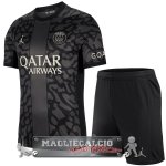 Paris Saint Germain Set Completo Bambino Maglia Calcio Terza 2023-24