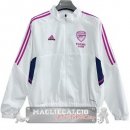 Giacca a vento Arsenal 2025 2026 Bianco Rosa