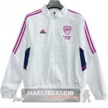 Giacca a vento Arsenal 2025 2026 Bianco Rosa