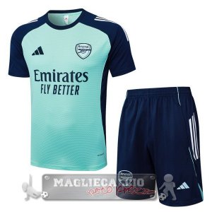 Set Completo Arsenal Maglia Formazione 2025 2026 Verde Blu Navy