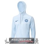 Giacca Felpa Cappuccio Inter Milán 2023-24 Blu