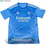 Thailandia Portiere Maglia Calcio Real Madrid 2025 2026 Blu