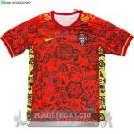 Thailandia speciale Maglia Calcio Portogallo 2025 Rosso Giallo